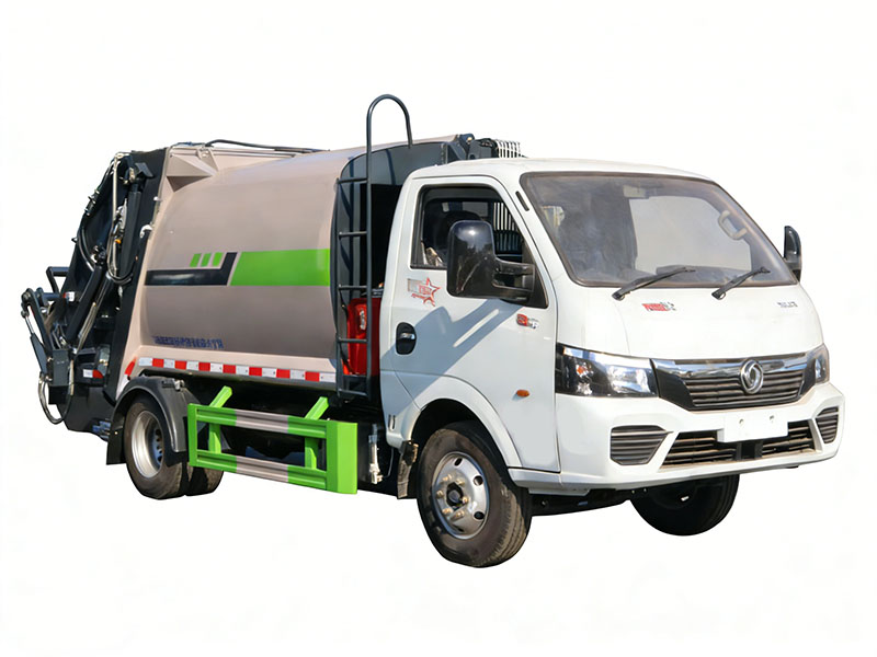 東風途逸藍牌4.5方壓縮垃圾車