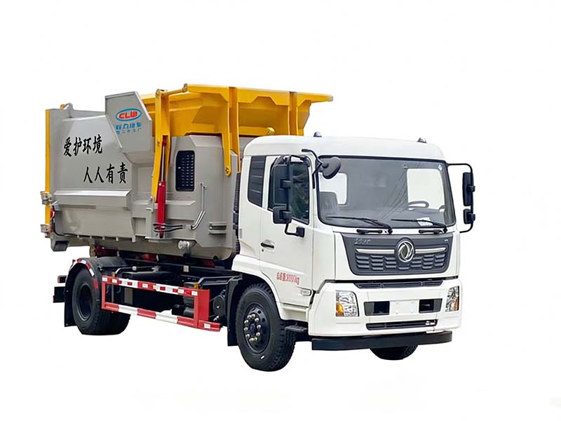 東風(fēng)天錦勾臂垃圾車(chē)