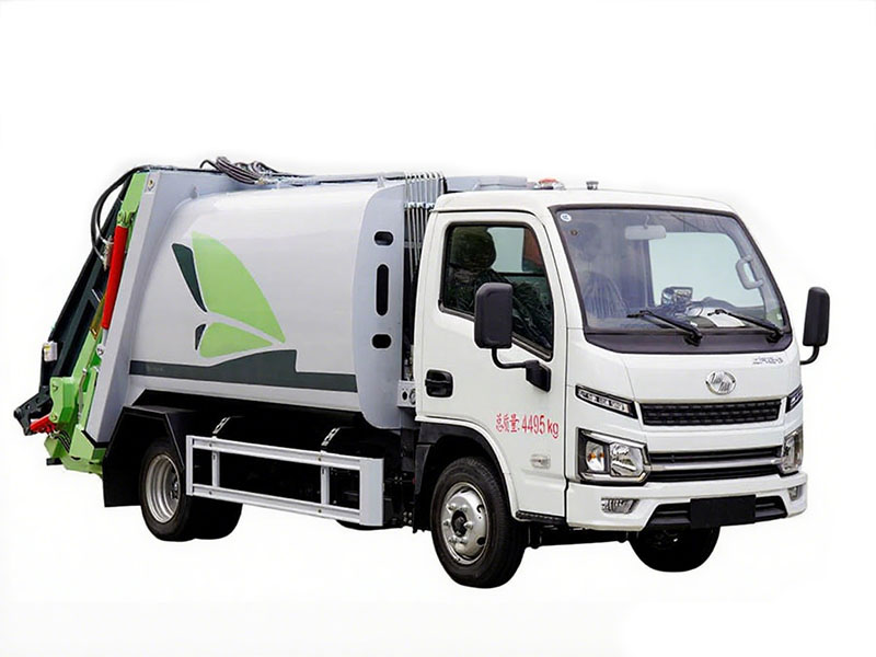 新能源純電動上汽躍進6.5方壓縮垃圾車